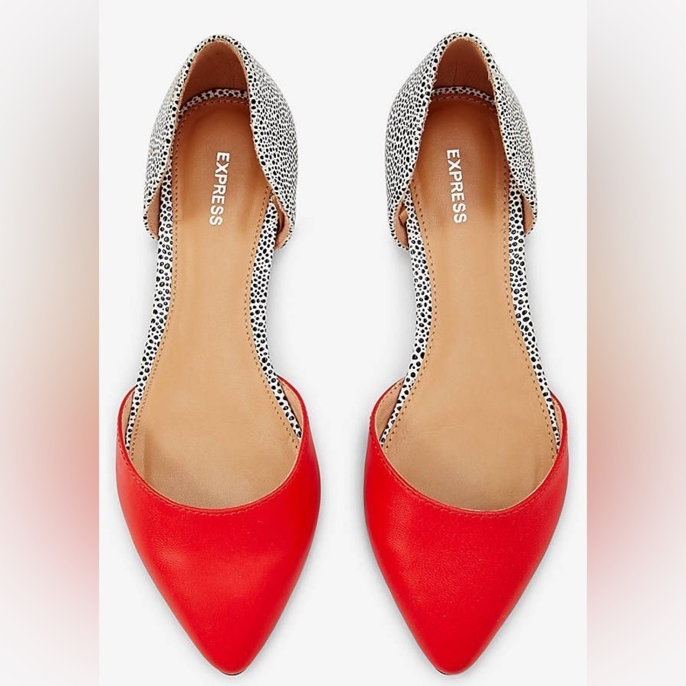 Express great condition pointed toe flats